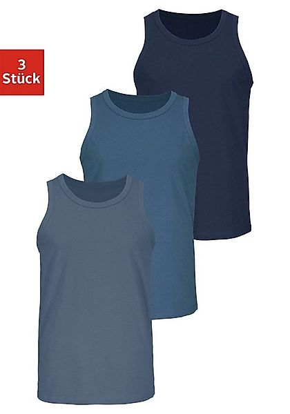 H.I.S Tanktop ", Unterziehshirt, Unterhemd für Herren" 3er-Pack, unifarben, günstig online kaufen