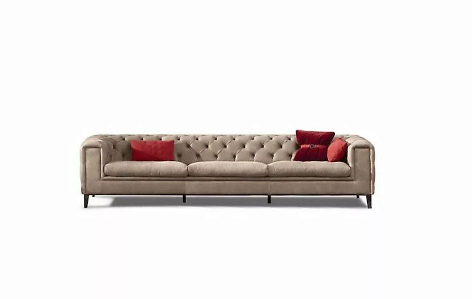 JVmoebel Sofa Sofa 4 Sitzer Ledersofas Luxus Designer Couch Neu Sofa Luxus günstig online kaufen