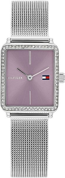 Tommy Hilfiger Quarzuhr TEA TANK 1782790, Armbanduhr, Damenuhr, Edelstahlar günstig online kaufen