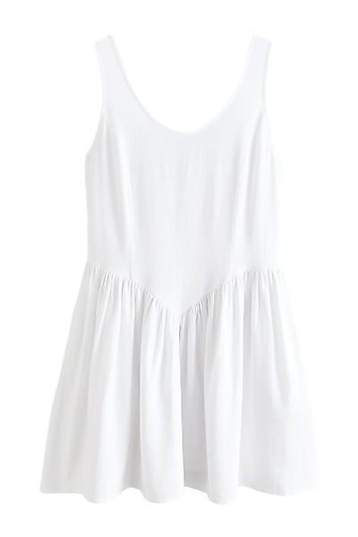 Next Minikleid Ärmelloses, tailliertes Minikleid, U-Ausschnitt günstig online kaufen