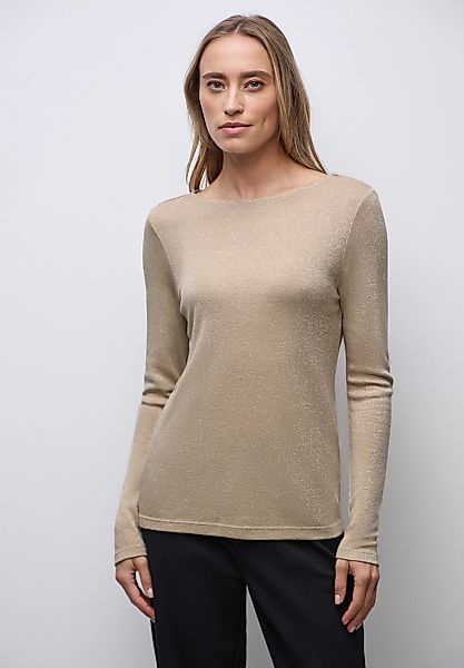 STREET ONE Langarmshirt aus softem Materialmix günstig online kaufen