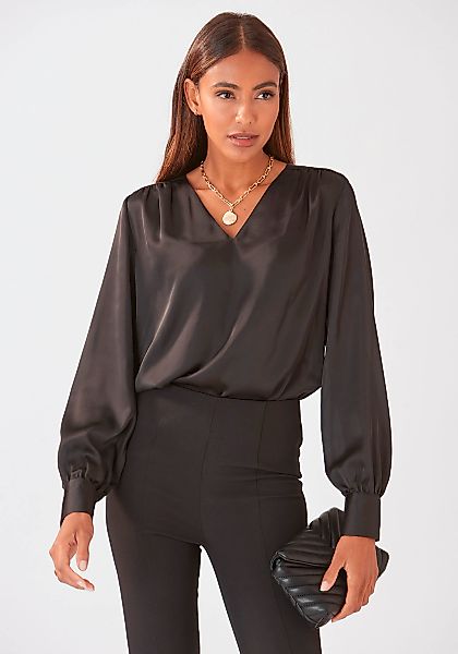 LASCANA Satinbluse günstig online kaufen