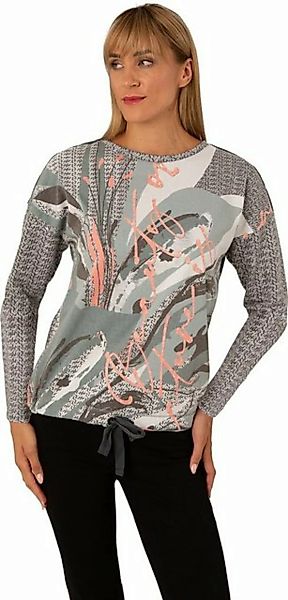 Estefania for woman Sweatshirt 189-7648 in Allover-Print mit Tunnelzug im B günstig online kaufen