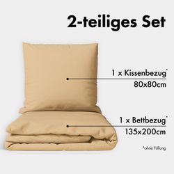 Jacobson Bettwäsche Set - 100% Baumwolle, günstig online kaufen