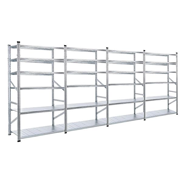 PROREGAL Fachbodenregal Proximo  Stecksystem 210 x 600 x 40 cm 6 Ebenen Bei günstig online kaufen