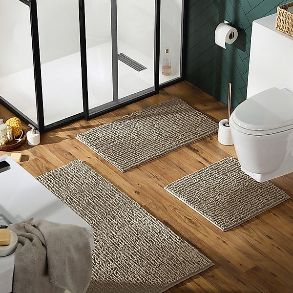 REDBEST Badematte WC-Vorlage "Arlington", Höhe 20 günstig online kaufen