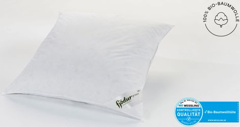 fjödur 3-Kammer-Kopfkissen "Fleur, Kissen Made in Germany" Füllung: Außen: günstig online kaufen