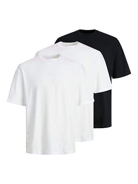 Jack & Jones Kurzarmshirt JJHUGO LOOSE TEE SS CREW NECK 3PK MP günstig online kaufen