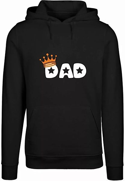 Merchcode Kapuzensweatshirt Merchcode Herren Fathers Day - King Dad Hoody ( günstig online kaufen