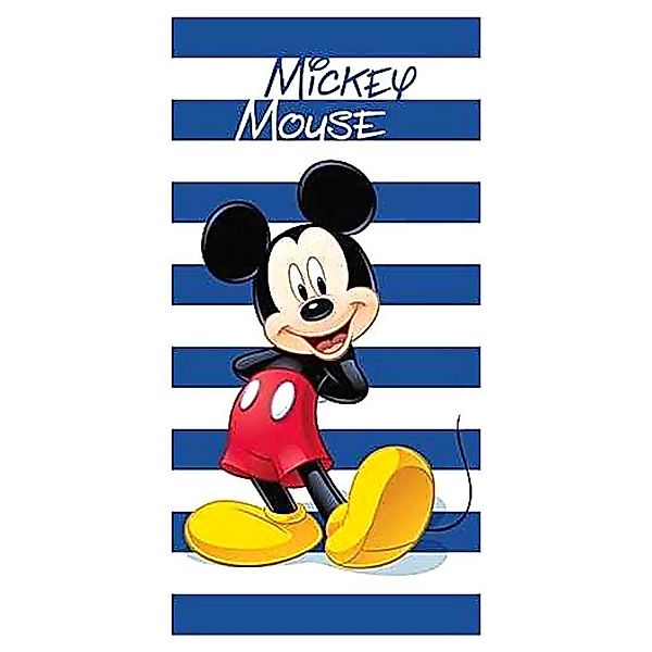 Disney Mickey Mouse Strandtuch Mickey, Jungen günstig online kaufen