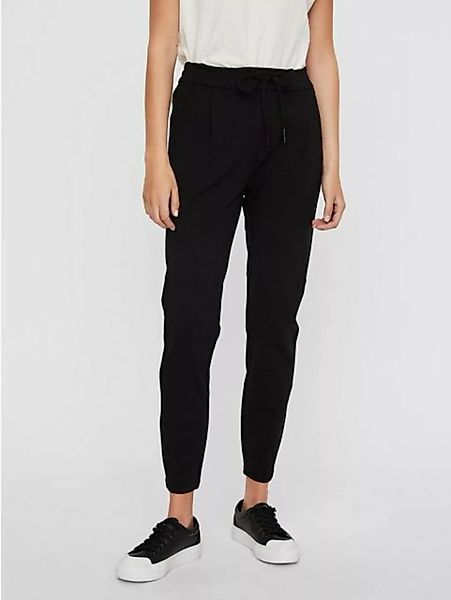 Vero Moda Stoffhose Lockere Stoffhose Stretch Pants mit Kordelzug VMEVA VME günstig online kaufen