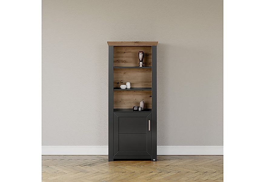 set one by Musterring Regal York, Typ 09, mit offenen Fächern, Türanschlag günstig online kaufen