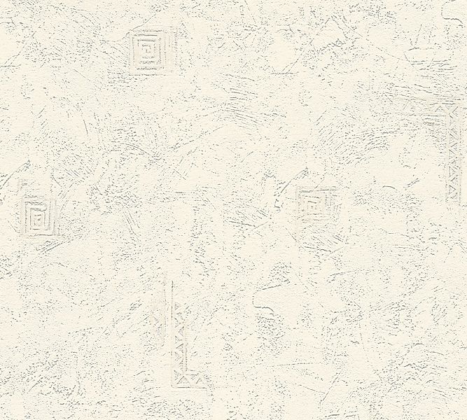 Mustertapete A.S. Création New Look in Grau Weiß - 191656 günstig online kaufen