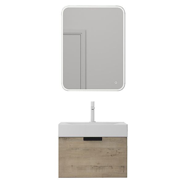 doporro Badmöbel-Set Design Waschtisch-Unterschrank Soft-Close Badschrank-S günstig online kaufen