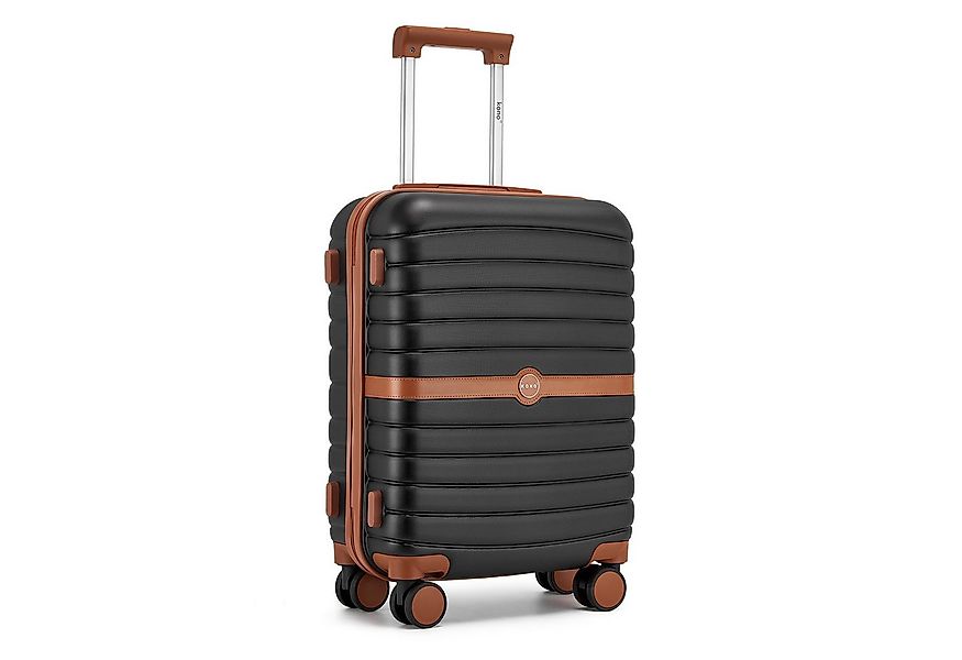KONO Handgepäckkoffer Koffer Trolley ABS+PC Hartschalenkoffer mit TSA-Schlo günstig online kaufen