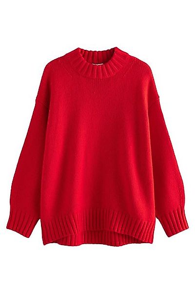 Next Stehkragenpullover Weicher Strickpullover mit Stehkragen, günstig online kaufen
