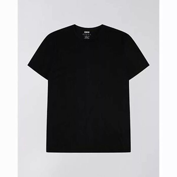 Edwin  T-Shirts & Poloshirts I024965.DOUBLE PACK SS TEE-89.EN BLACK günstig online kaufen