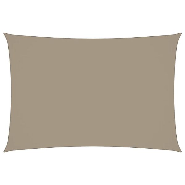 vidaXL Sonnensegel Oxford-Gewebe Rechteckig 3x5 m Taupe 135432 günstig online kaufen
