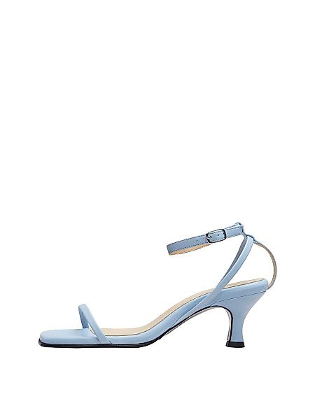 SELECTED Leder Sandalen Damen Blau günstig online kaufen
