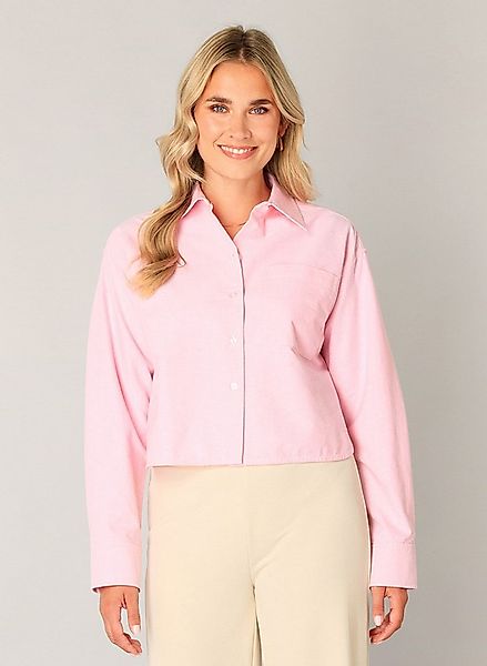 Base Level Hemdbluse Bea kurz, mit Brusttasche günstig online kaufen