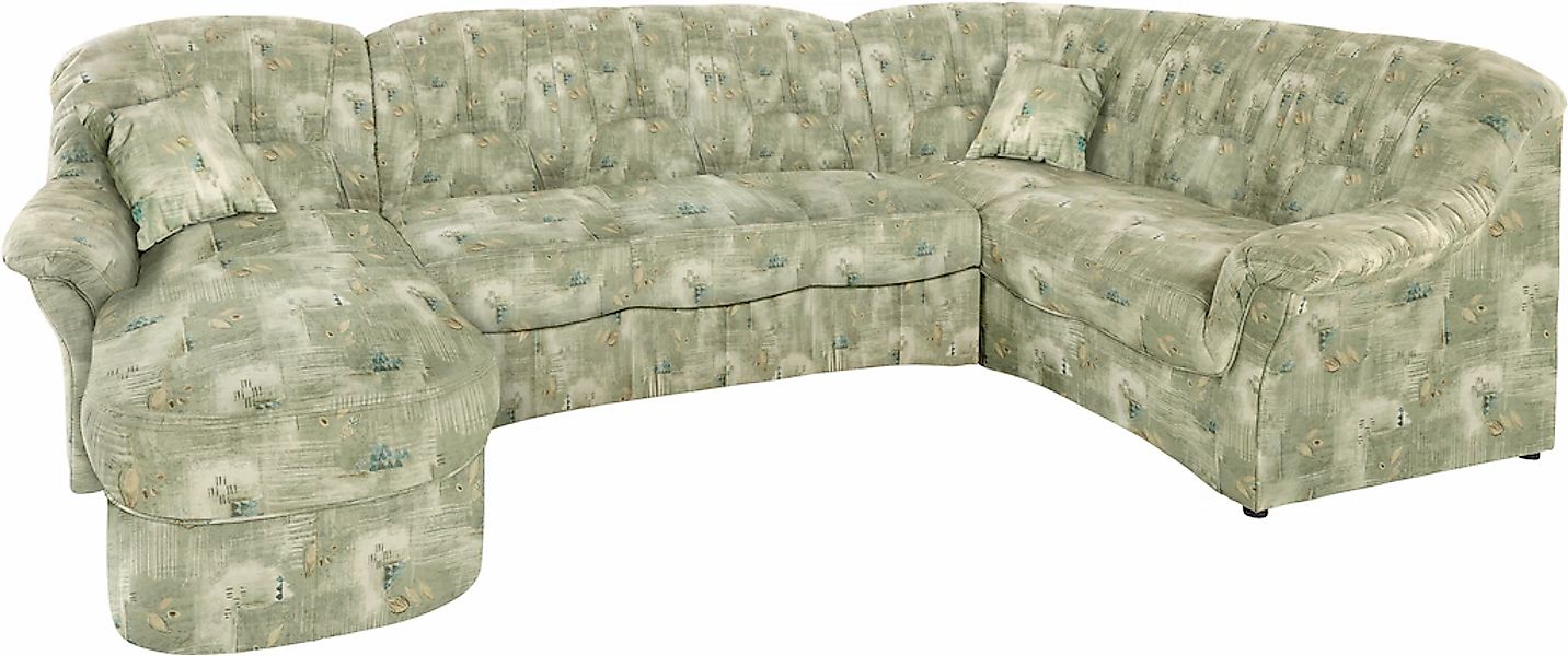 DOMO collection Wohnlandschaft "Bahia Sitzbelastung 140 kg, U-Form", Belast günstig online kaufen