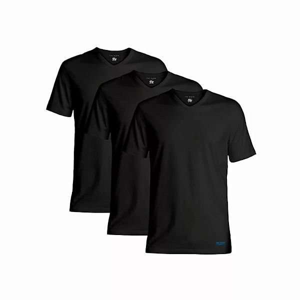 TED BAKER Herren T-Shirt 3er Pack - V-Ausschnitt, Kurzarm, Cotton Stretch S günstig online kaufen