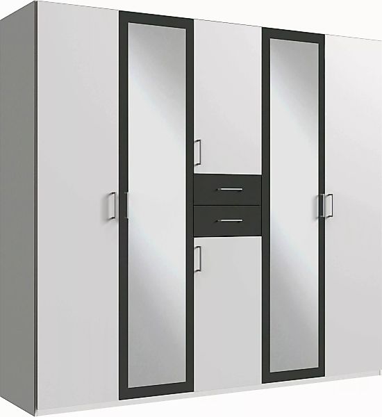 Wimex Kleiderschrank "Diver Drehtürenschrank mit Spiegel, 180, 225 o. 270cm günstig online kaufen