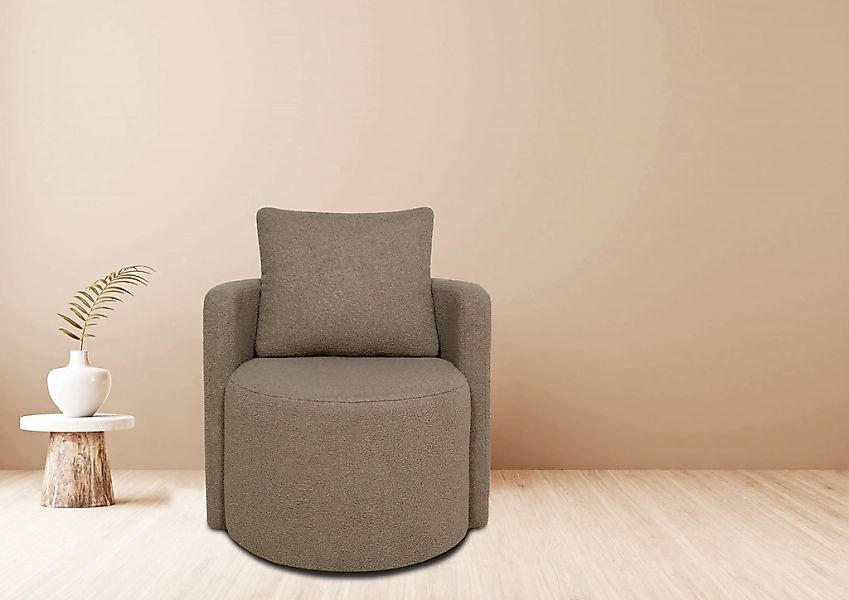 andas Sessel, mit wendbarem Rückenkissen, auch in recyceltem Stoff erhältli günstig online kaufen