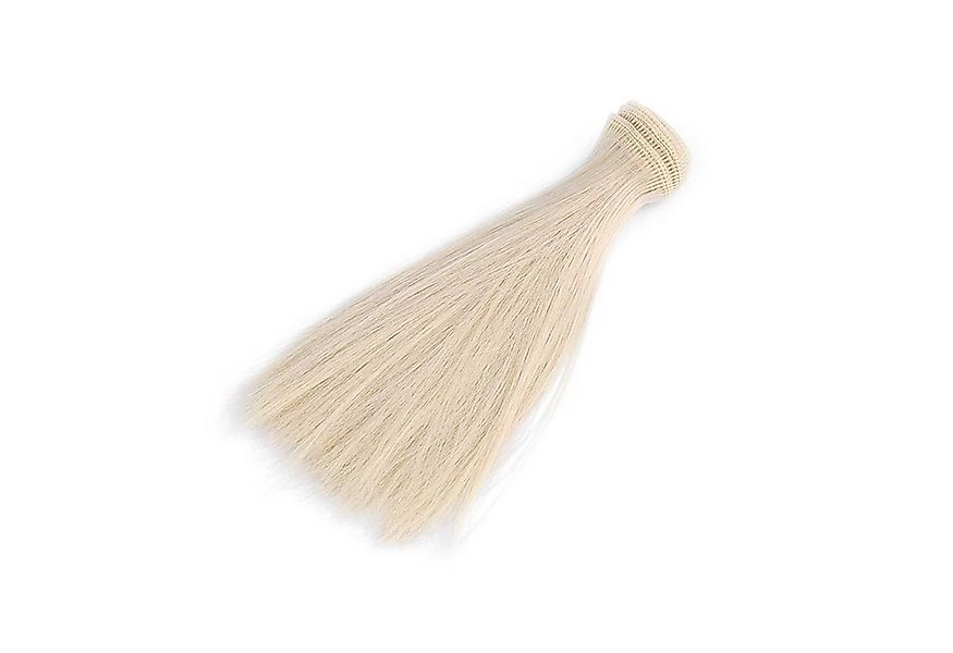 maDDma Puppen Accessoires-Set Puppenhaar gelockt o. glatt 15-20cm 1m Kunsth günstig online kaufen