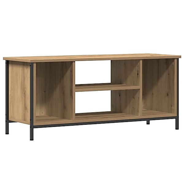 vidaXL TV-Lowboard Eiche Handwerklich 102 x 35 x 45 cm Holzwerkstoff 873884 günstig online kaufen