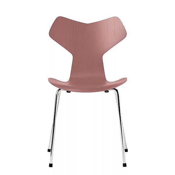 Fritz Hansen - Grand Prix™ Stuhl gefärbte Esche - wildrosa/Sitzfläche gefär günstig online kaufen