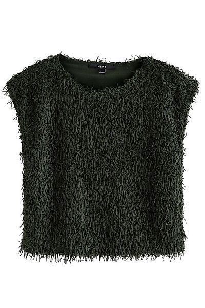 Next T-Shirt Flauschiges Kurzarmoberteil (1-tlg) günstig online kaufen