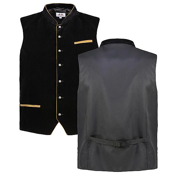Maddox Trachtenweste aus Samt Farbe schwarz Größe: 64 günstig online kaufen