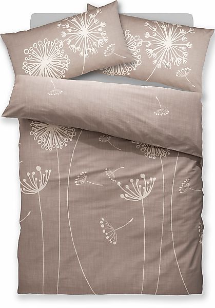 OTTO home Bettwäsche "Soucy" 2 Stk. tlg. ab Gr. 135x200, 100% Baumwolle, Re günstig online kaufen