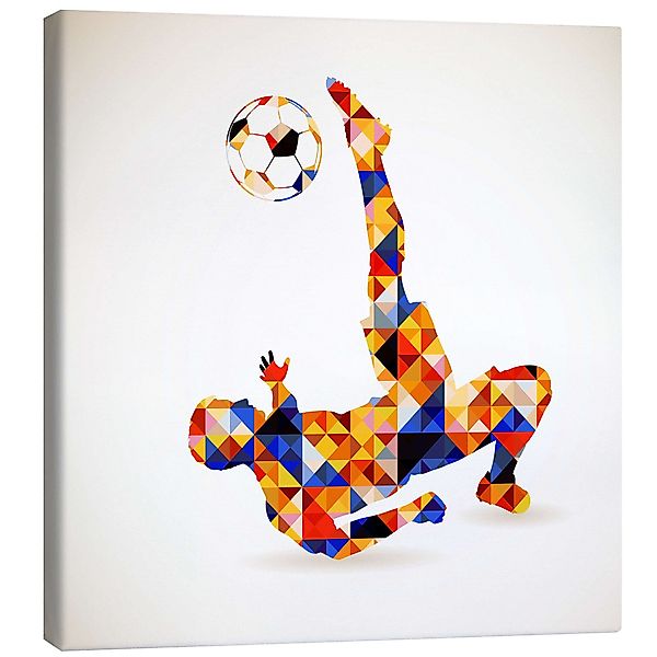 Posterlounge Leinwandbild TAlex, Fußball Konzept, Kinderzimmer günstig online kaufen