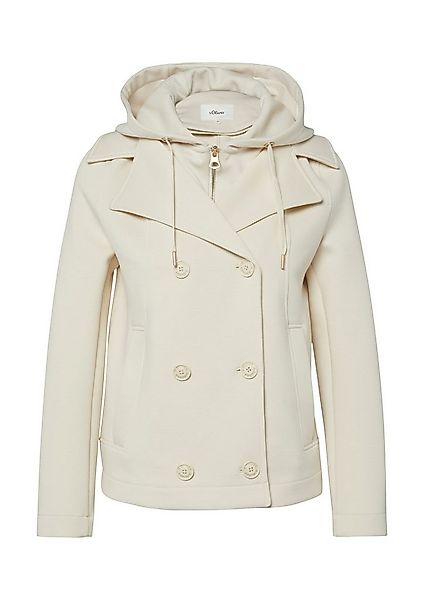 s.Oliver Funktionsjacke Outdoor-Jacke Cabanjacke aus Scuba mit herausnehmba günstig online kaufen