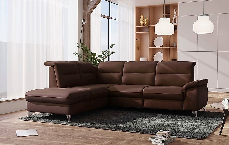 sit&more Ecksofa "Astoria L-Form" wahlweise mit motorischer Relaxfunktion günstig online kaufen