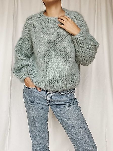Alpaka Grobstrick Pullover günstig online kaufen