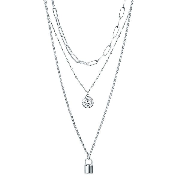Lulu & Jane Collier Schloss silber, günstig online kaufen