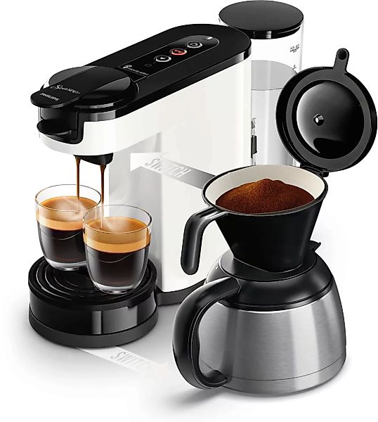 Philips Senseo Kaffeepadmaschine »Switch HD6592/04«, 1 l Kaffeekanne günstig online kaufen