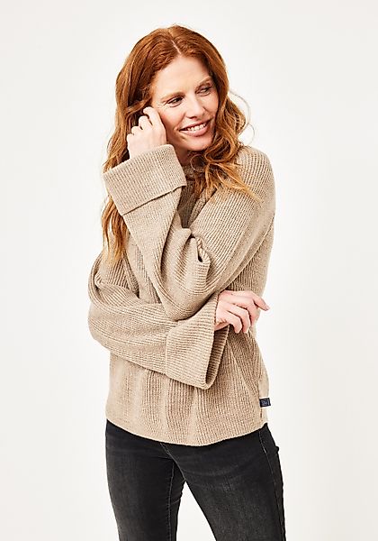 Paddock's Strickpullover Rundhals Strickpullover mit umgeschlagenen günstig online kaufen