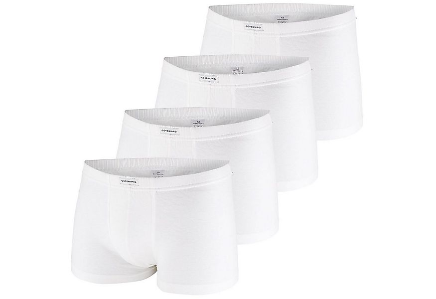 GÖTZBURG Boxershorts Basic (4-St) mit Komfortbündchen im 4er Pack günstig online kaufen