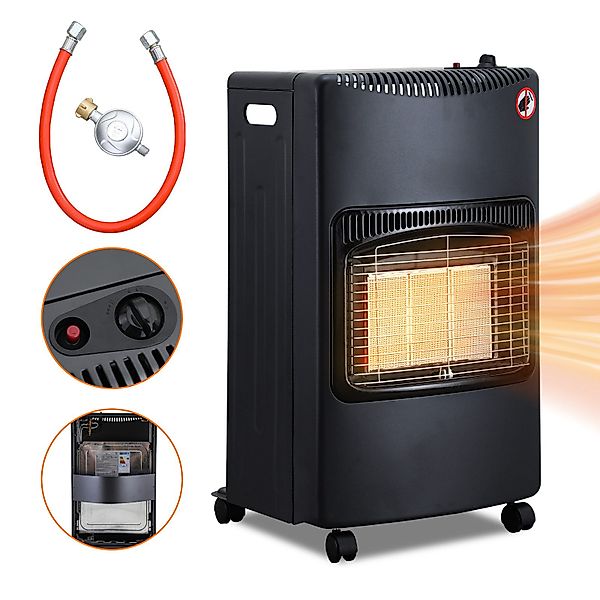 Clanmacy Heizgerät Gasheizung 4200W Keramik Gasheizer günstig online kaufen