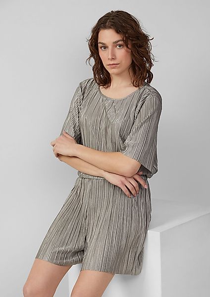 QS Shorts Shorts mit Plisseefalten günstig online kaufen