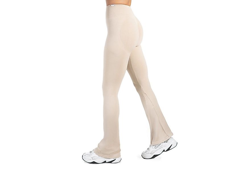 Smilodox Leggings Aylin Schlaghose Sportleggings Scrunch Booty Push UP Frei günstig online kaufen