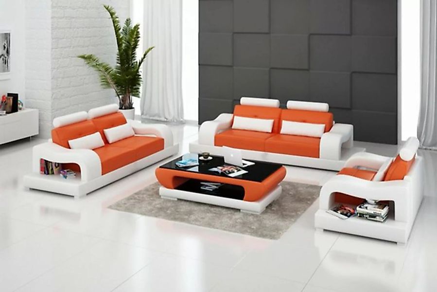 JVmoebel Sofa Luxus 3+2+1 Couchgarnitur Polstermöbel stilvolle Sofas Neu, M günstig online kaufen