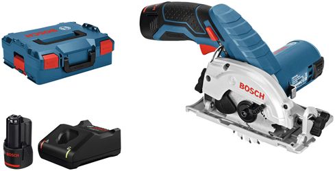 Bosch Professional Akku-Kreissäge GKS 12 V-26 mit 2 Akkus & Ladgerät in L-B günstig online kaufen