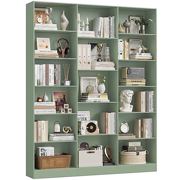 Homfa Bücherregal 188cm Standregal Büroregal Bücherschrank, günstig online kaufen