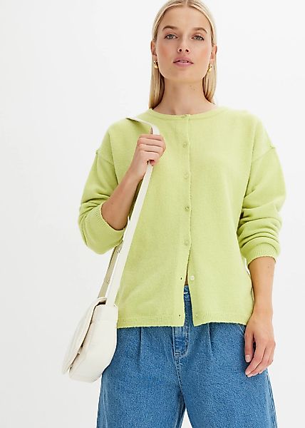 bonprix Strickjacke "Feinstrickjacke" lässig geschnittene Passform, Feinstr günstig online kaufen