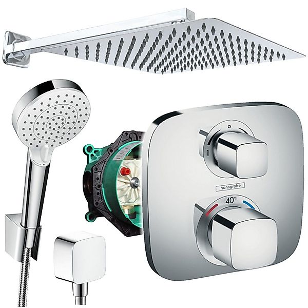 Hansgrohe und Jowi Duscharmatur Unterputz Duschsystem günstig online kaufen